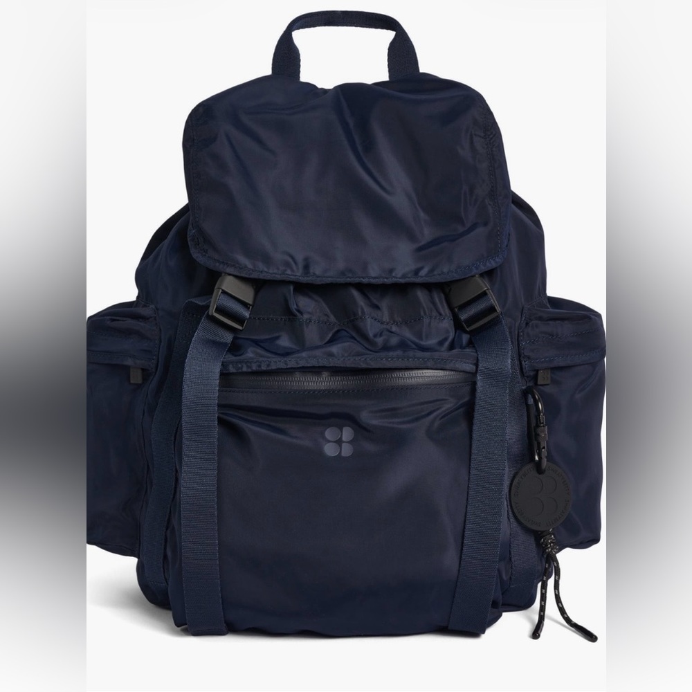 Navy Sweaty Betty Recycled Polyester Rucksack